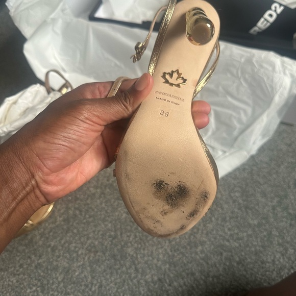 DSQUARED Heels size 38 worn ONCE - Picture 5 of 8